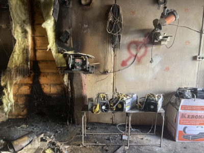 Сотрудники МЧС России обеспокоены ростом пожаров, происходящих по вине майнеров