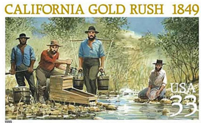 Калифорнийский анекдот времен «золотой лихорадки»
